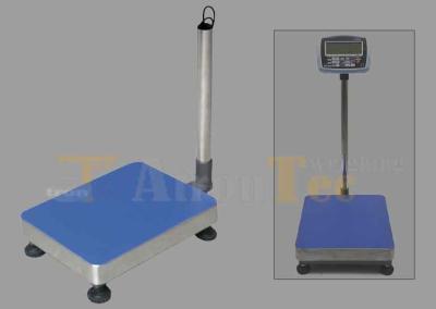 SS Column Welded Platform Weighing Scale 150kg With M12 Feet