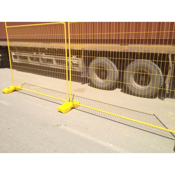 Industrial Removable Yard Fence Temp Fence Panels 2100mm X 2400mm Standard