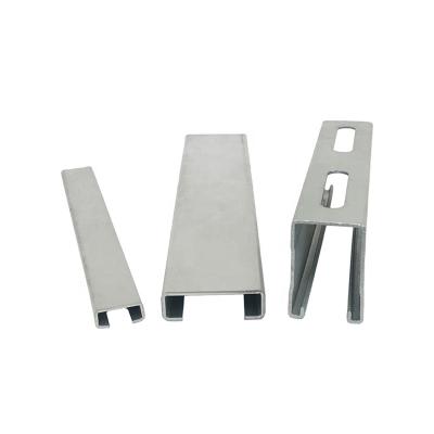 DX51D Q235B Q345B Hot Dip Galvanized C Channel For Industrial Building
