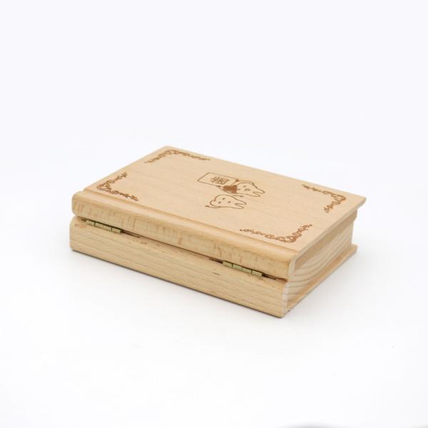 Amazon hot sale Wooden Baby Tooth Box and Tooth Holder with gift packing box
