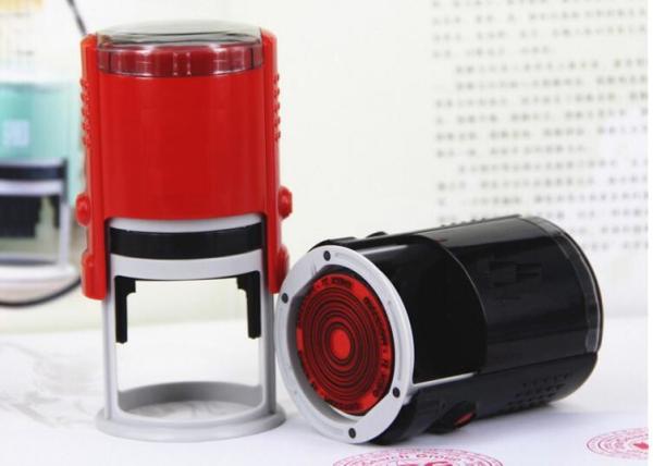 Denasow Blank Round 40mm ABS Material Automatic Rubber Self Inking Stamp/Wholesale Printer Round 40MM School Suppli