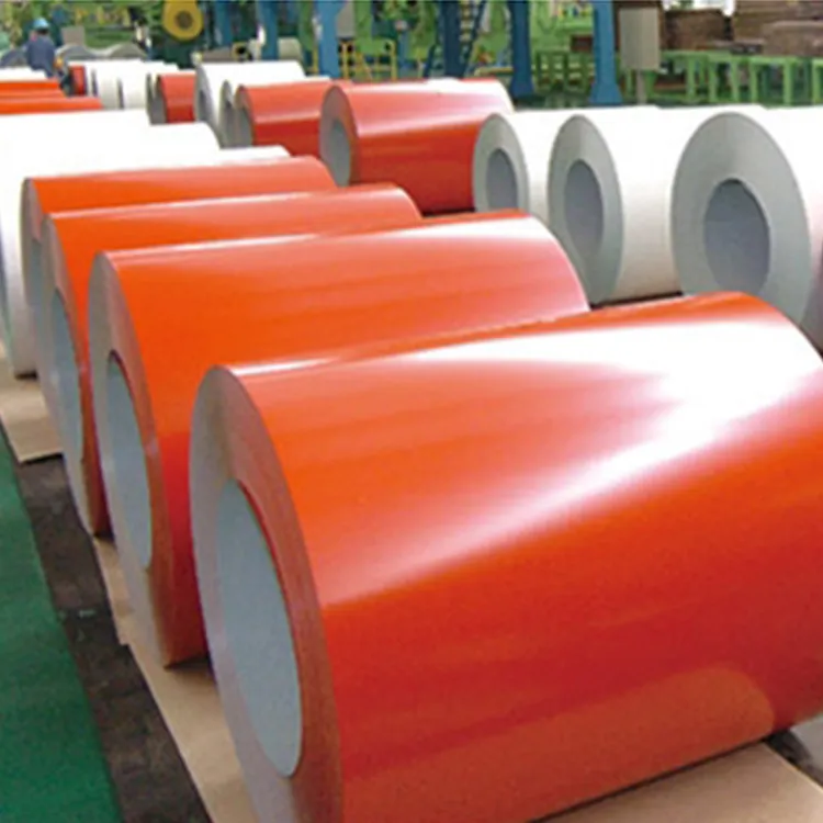 Bobines d'acier prélaqué PPGI S500GD S550GD, bobines d'acier galvanisé prépeint