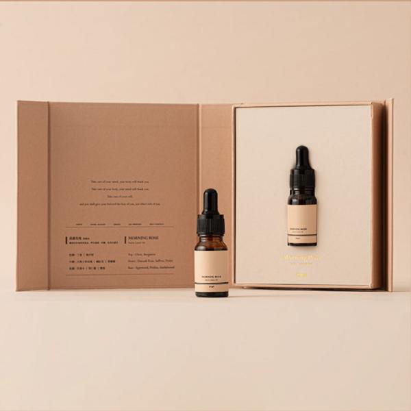 OEM Cosmetic Packaging Box Magnetic Essential Oil Gift Box