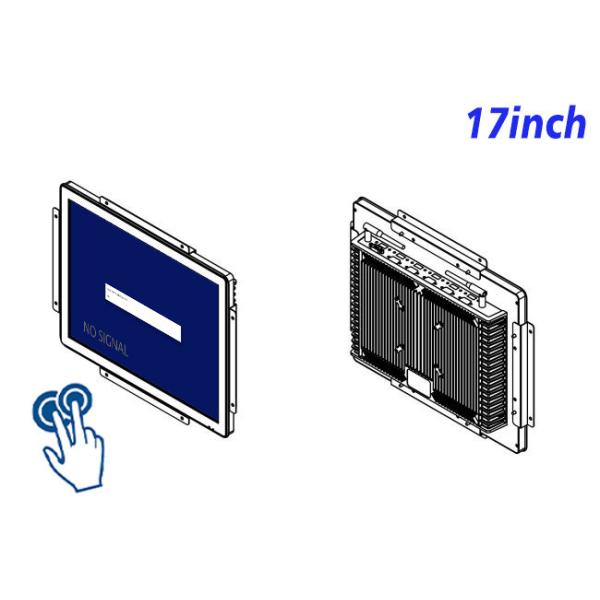 17-Inch Touch Screen for Factory Automation and Security Systems
