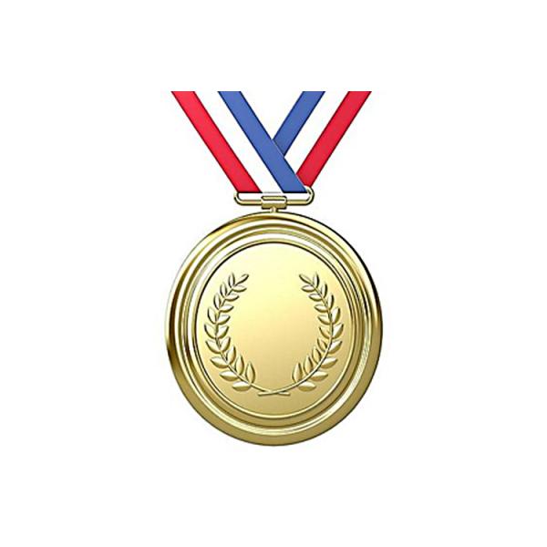 5cm Diameter Custom Award Medals , Premium Athletics Medals Resin Covering