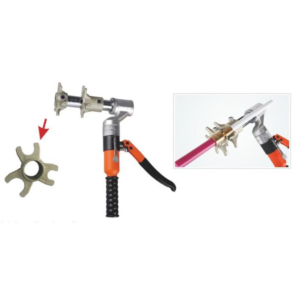 Hydraulic Water Pipe Fitting Tools , Manual Plumbing Press Tool With Bending Handle
