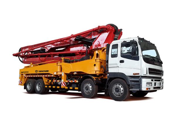 53m 150m3/H Concrete Pump Truck / Truck Mounted Concrete Boom Pump