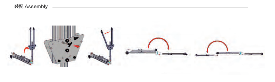 Lightweight Mini Aluminum Gantry Crane with 450 kg Capacity for Small Scale Operations