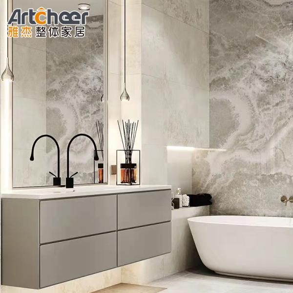 Модульный современный макияж Luxury Bathroom Vanity Cabinet Combo Euro Style Bathroom Vanity