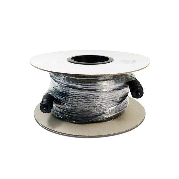 Сборка кабеля волокна соединителя Фуллаксс гибкого провода ФТТА РРУ изрезанная