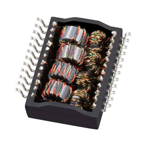 LP6062ANL Gigabit PoE+ Transformer Single Port LAN Magnetic