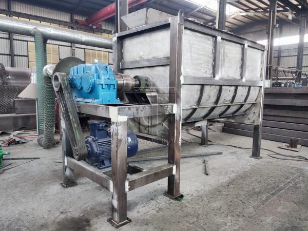Máquina de compostagem de resíduos úmidos / resíduos de frango de fermentação rápida ISO9001