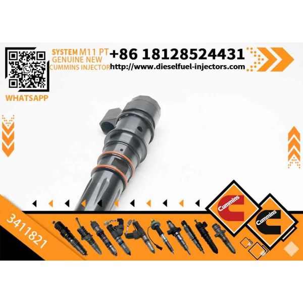 3411821 3068859 3074256 ISM11 QSM11 M11 Cum-mins Fuel Injector 3411821 3068859 3074256