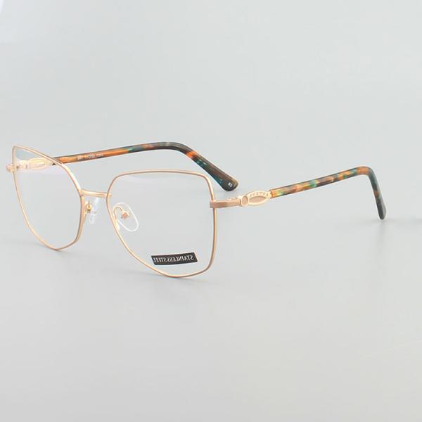 Blue Light Stainless Steel Reading Glasses for Women