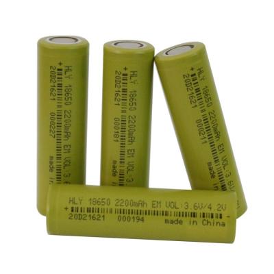 Batteries rechargeables de batteries légères solaires de NCM 3,6 v Li Ion Cell 2200mAh