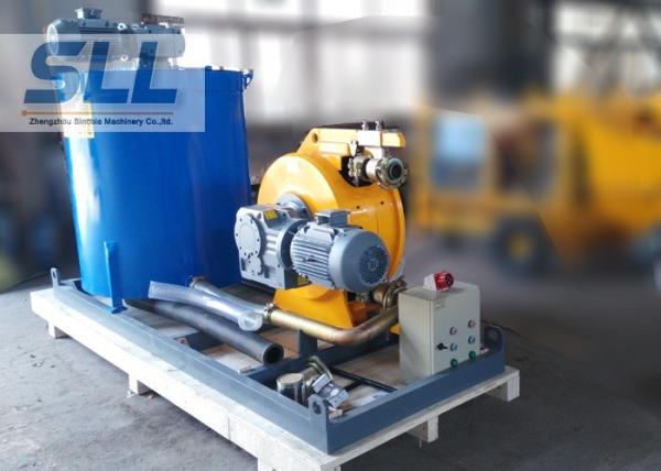 12m³/H Capacity Industrial Hose Pump / Squeeze Pump Concrete No Pollution