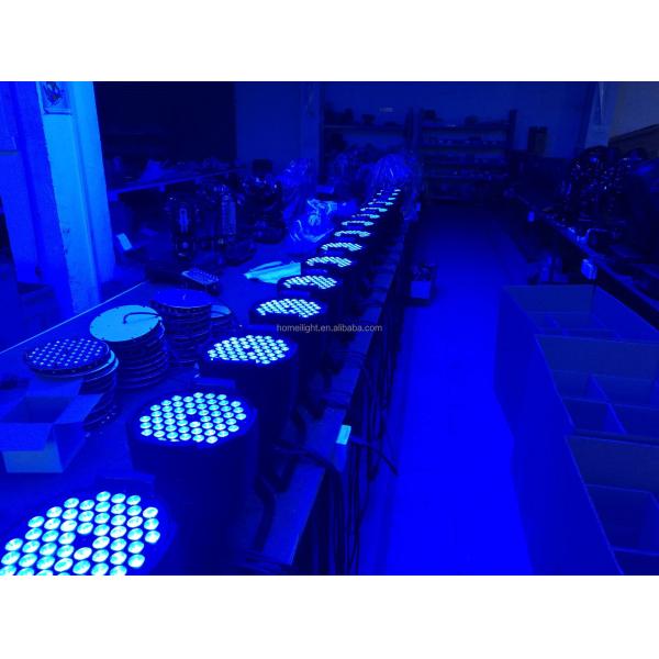 90 Ra 200 lm/w 54pcs*3w RGB3in1 DMX512 Disco LED Par luzes para equipamento de iluminação de palco