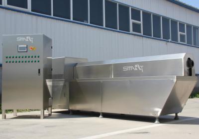 Siemens PLC Control Double Screw Extruder Machine For Snacks / Breakfast Cereal