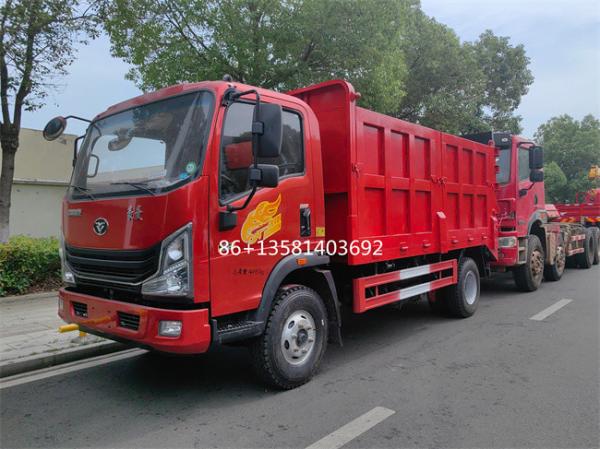 Sinotruk 4x2 Tipper Building Material Truck Hydraulic Cylinders Mini Dump Trucks