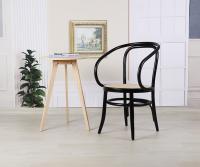 chaise de bois courbé de Thonet de taille de 80cm/chaises noires de rotin bois courbé de Tomile