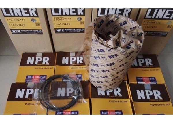 Steel Cylinder Liners ISUZU 6HK1T Hitachi Excavator Engine Accessories