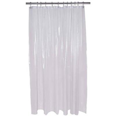 Mildew Resistant PEVA Stylish Waterproof Shower Curtain , Clear Plastic Shower Curtains