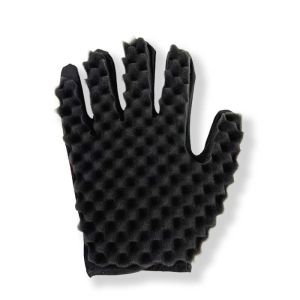 ISO Twist And Curl Glove Curl Sponge Non Toxic Hair Glove Sponge