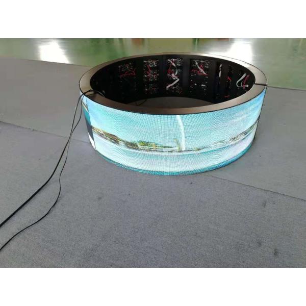 Изогнутый 360 экран приведенный степени SMD2121 1200cd/m2 гибкий