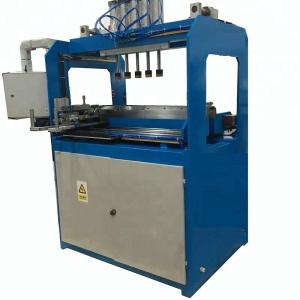 Manual Radiator Plastic Tank Crimping Machine 850mm Max Core Size
