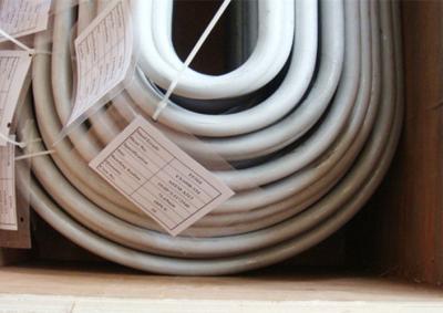 Tubo sem emenda de aço inoxidável da curvatura de ASTM B677 TP904L U para o permutador de calor