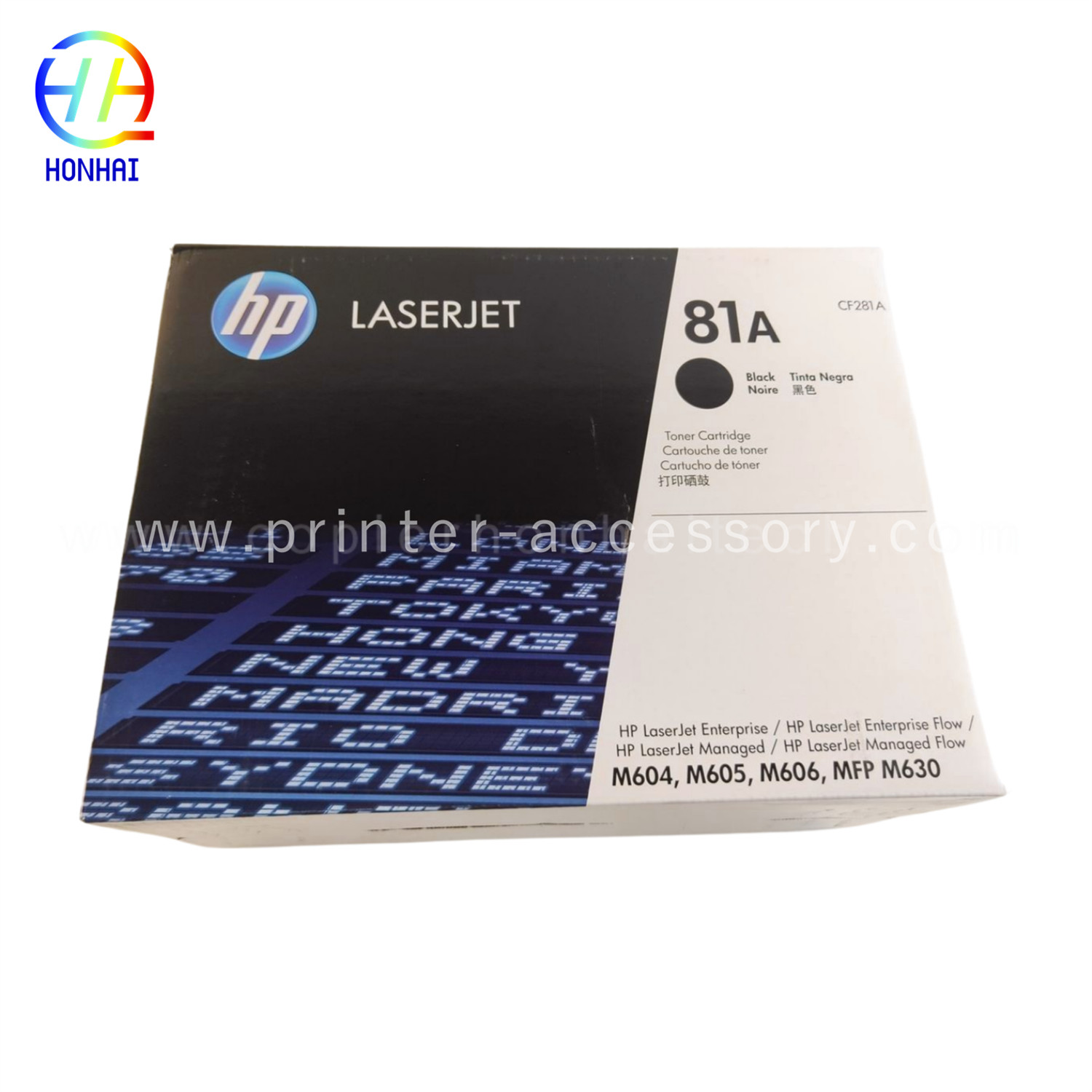 HP Laserjet Enterprise M604 Тонерный картридж HP LaserJet Enterprise M605 M606 MFP M630 Серия CF281A 81A