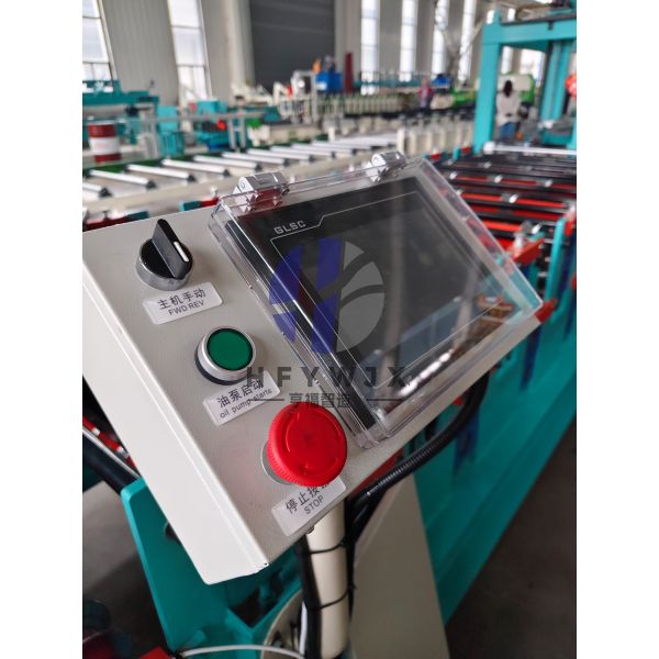 Hydraulic Shearing Double Layer Roll Forming Machine With PLC Control System