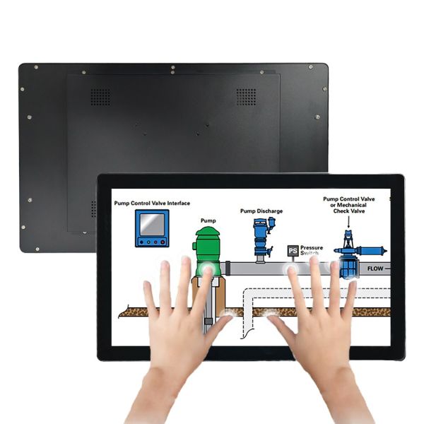 MJK 18.5 Inch Capacitive Touch LCD Android OS SSD Industrial Use Screen with 1920x1080 Resolution for Port All-in-one Display