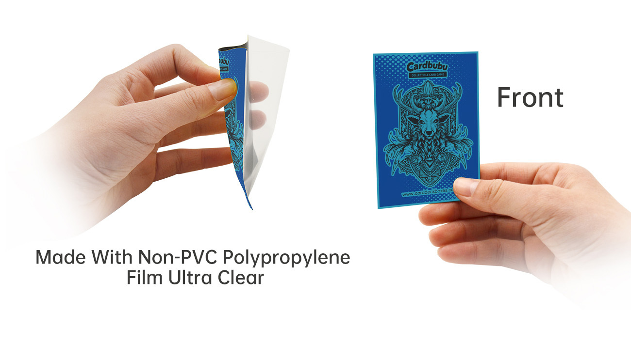 Custom Card Sleeves for MTG TCG Games  Bulk Manufacturing Private Label