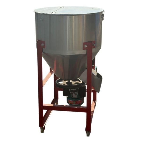 Vertical Grain Feed Mixer Durable Blending Machine For Livestock Feed Preparation