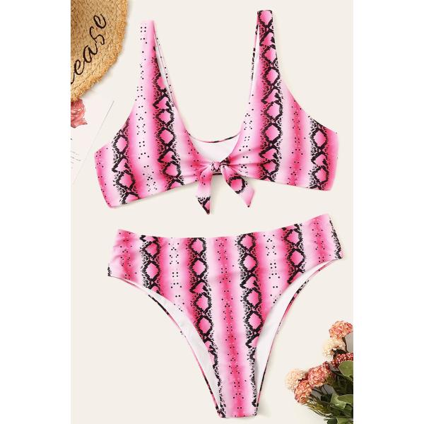 2019 New Plus SizeTwo piece  Swimsuit Women Push up