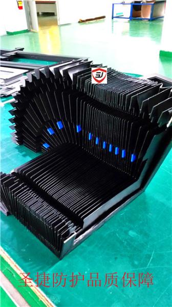 classical tri-proof fiber cloth flexible fold bellow covers for Water Jet cutting machines