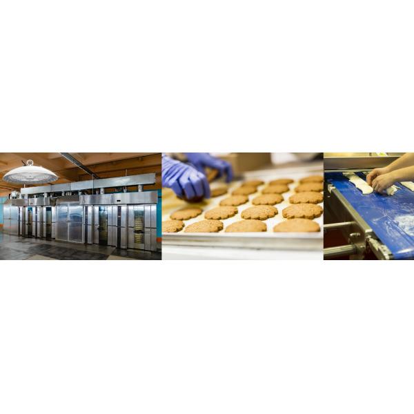 Высокий свет приведенный залива для еды промышленная реклама привела высокое освещение залива привел высокое приспособление освещения склада залива