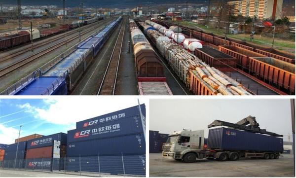 Door To Door International Land Freight Shipping Sea And Land Shipping