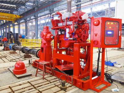Bomba de fogo vertical 2500 Usgpm da turbina da elevada precisão para supermercados/prédios de escritórios