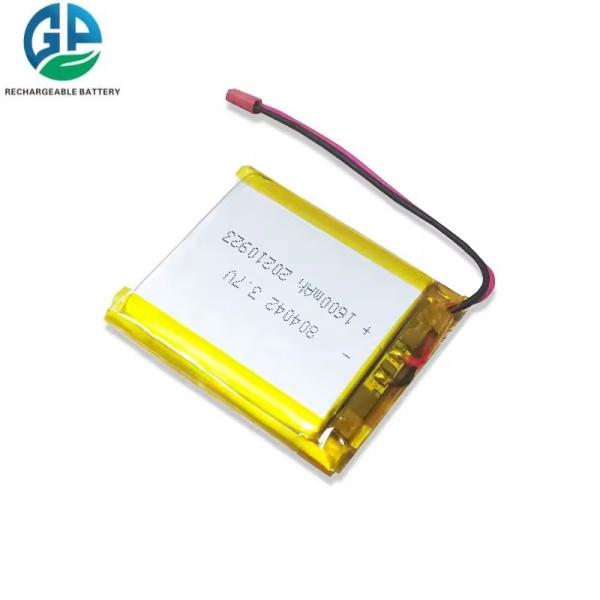KC IEC62133 Approved 3.7V 1600mAh Rechargeable Lithium Polymer Battery Lipo Battery Pack