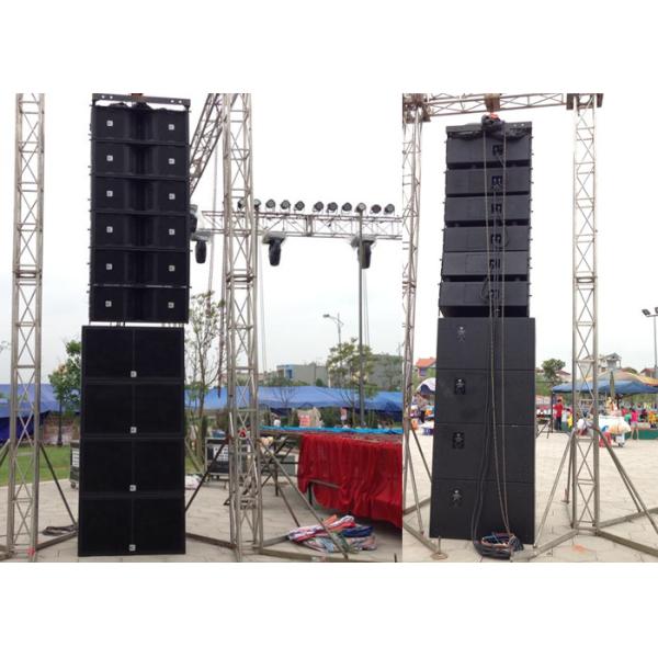 Bass Bin Speakers With Subwoofer 2000 Watt , Line Array Subwoofer Dj Sound Equipment