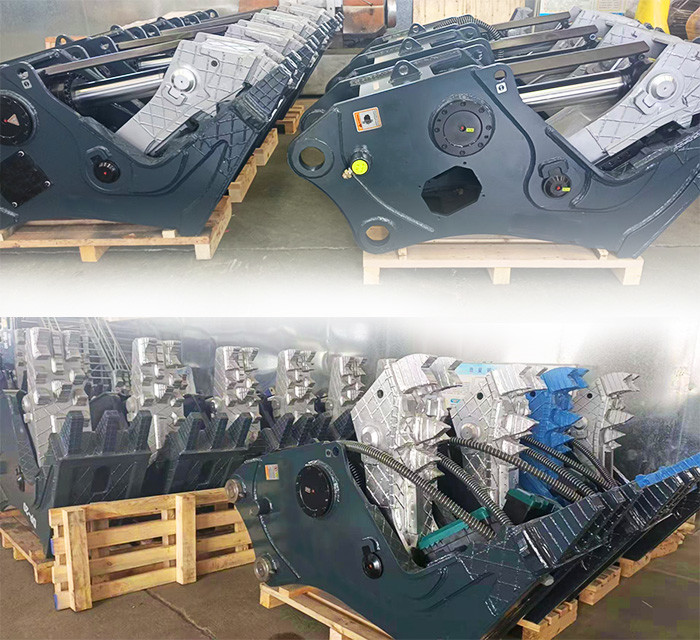 4 тонны Pulverizer дробилки экскаватора 8 тонн конкретный с заменимыми зубами