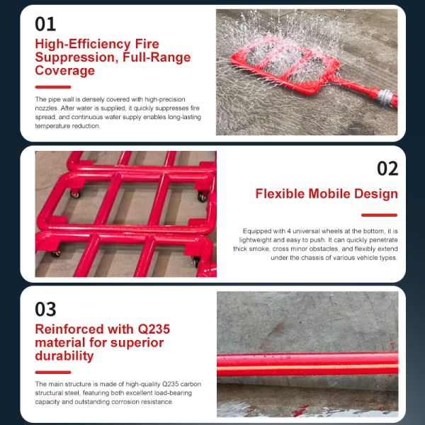 JGCDPSZZ-65 Mobile Under-Chassis Water Spray System for New Energy Vehicles