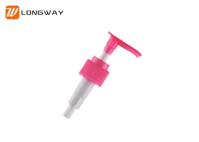 Red Lotion Dispenser Pump / Hand Cream Pump Dispenser 24/410  24/415 Size