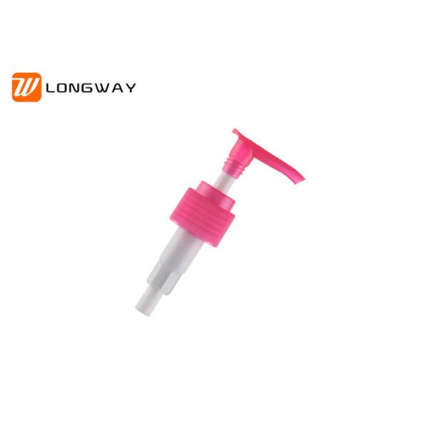 Red Lotion Dispenser Pump / Hand Cream Pump Dispenser 24/410  24/415 Size