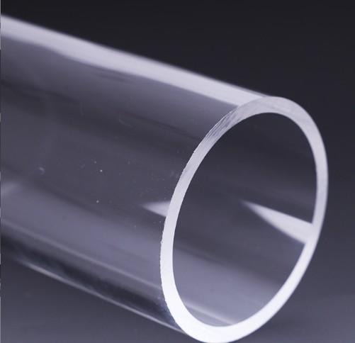 Extruded Square Round Clear Acrylic Tube PMMA Clear Plexiglass Tube