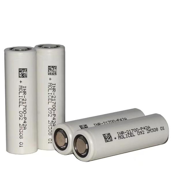 30A 3.6V 4200mAh Molicel P42A 21700 Battery Cells High Capacity