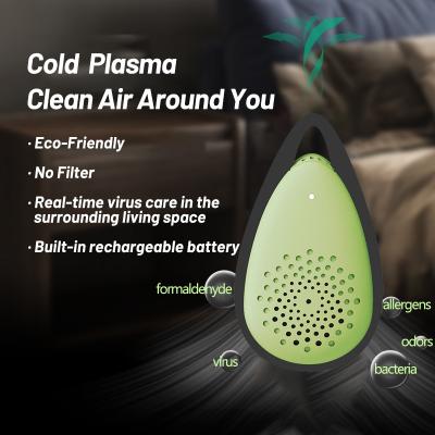 Remover Polen Bateria Purificador de ar de plasma Purificador de ar para cães para alergias