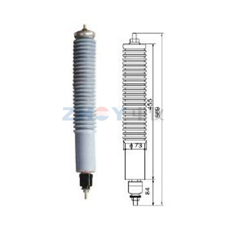 Porcelain Type Surge Arrester 24KV